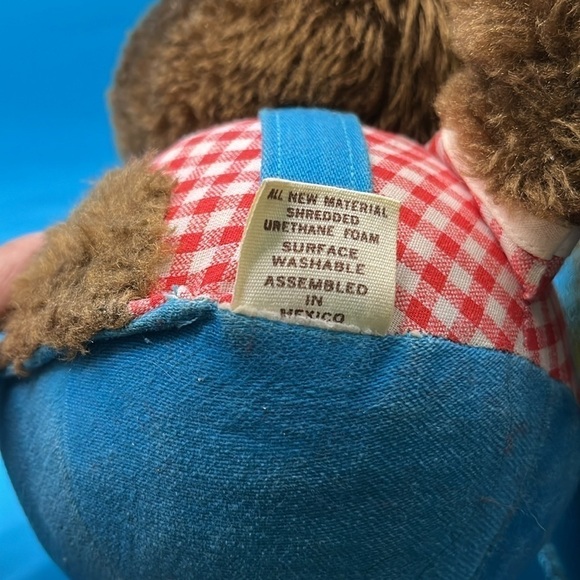 VINTAGE FISHER PRICE BABY TEDDY BEAR CHIME BALL STUFFED ANIMAL PLUSH # 7…​ - Picture 4 of 5